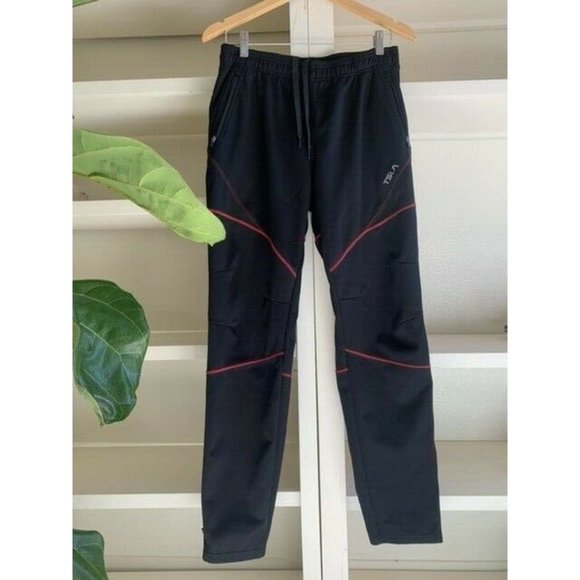 TSLA Men's Thermal Windproof Cycling Pants, Medium - Picture 1 of 4